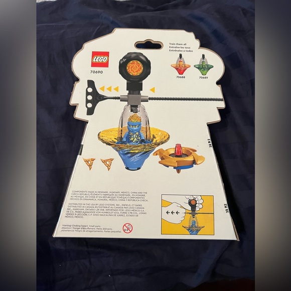 LEGO NINJAGO: Jay's Spinjitzu Ninja Training (70690) Blue Blocking Skill New 6+ - Picture 2 of 2